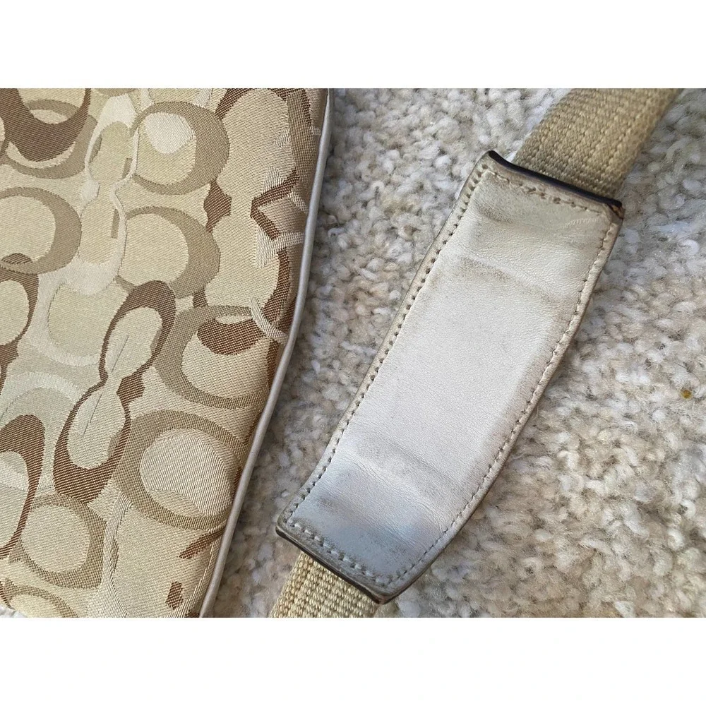 Coach Hampton Op Art North South Crossbody